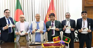 বিজয় দিবস উপলক্ষে প্রধান উপদেষ্টার স্মারক ডাকটিকিট অবমুক্তকরণ